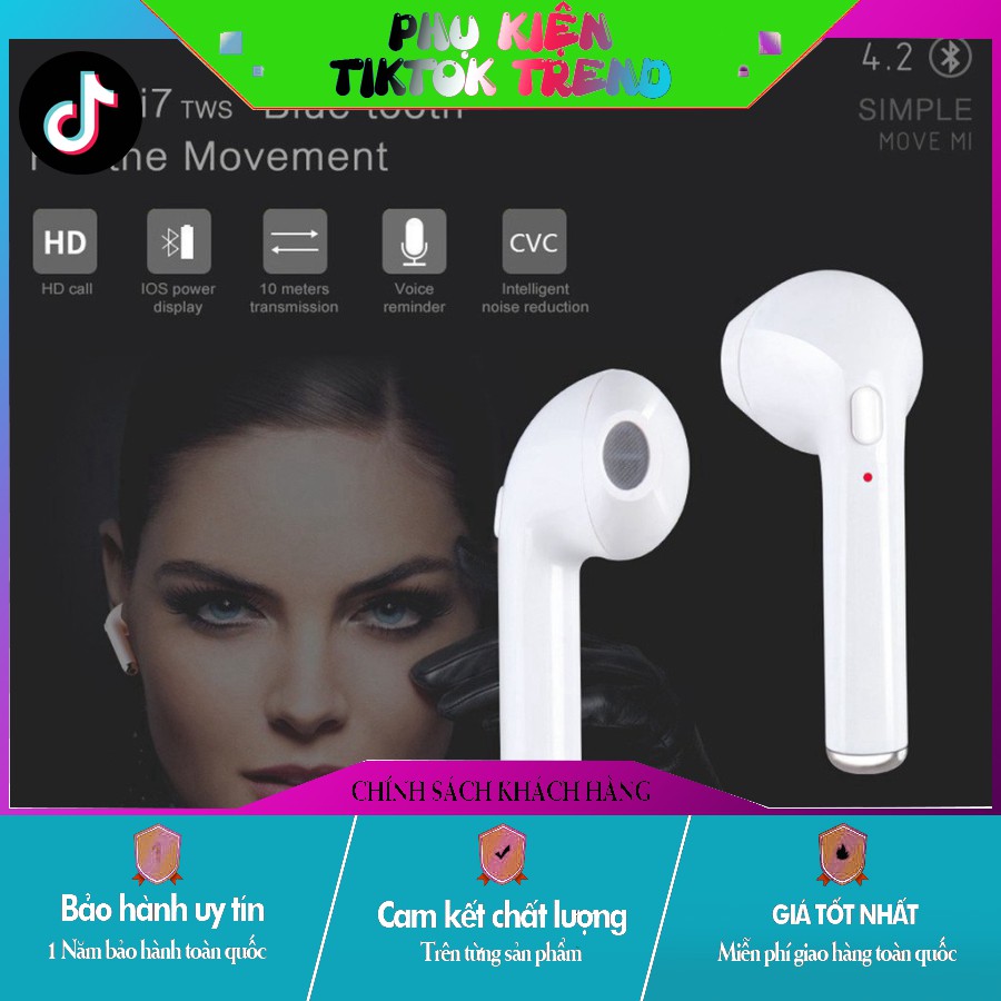 [TIKTOK TREND] - [ HOT TREND ] TAI NGHE BLUETOOTH AIRPOD I7S TWS hàng auth nhé