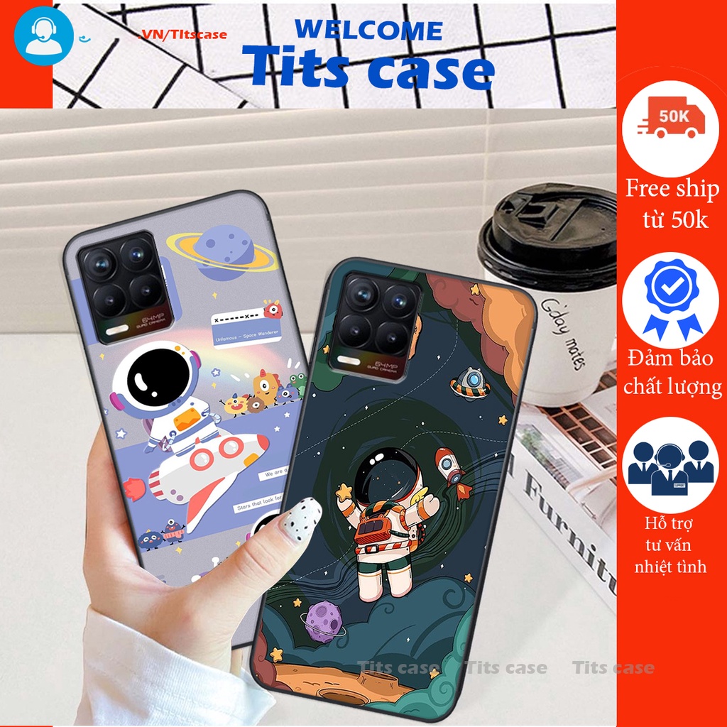 Ốp lưng Realme 8 in hình bò sữa, gấu be@r, cute cực  ĐỈNH -  cực CHẤT-  cực COOL
