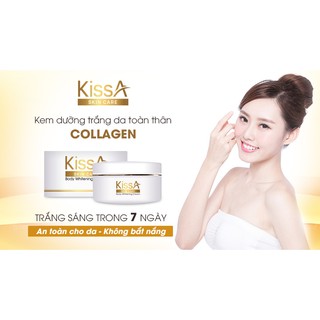 Kem Dưỡng Trắng Da Toàn Thân Collagen KissA