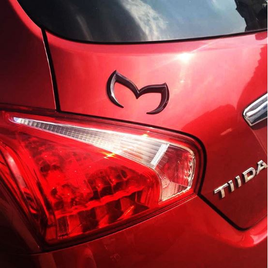 Logo BATMAN trang trí xe ô tô MAZDA2 Mazda3 Mazda6 CX5 CX8