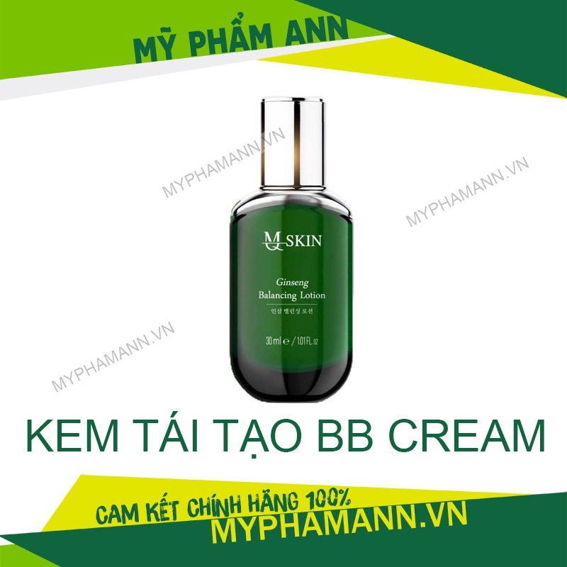 Kem Tái Tạo Da BB Cream MQ SKin chính hãng - Kem thay da nhân sâm MQSkin - 8936117150289