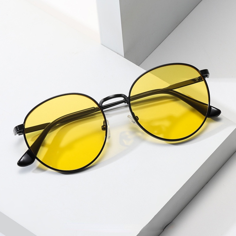 Bản Lề Kim Loại Tròn TR90 Nhiều Màu Sắc Thời Trang Phương Tây