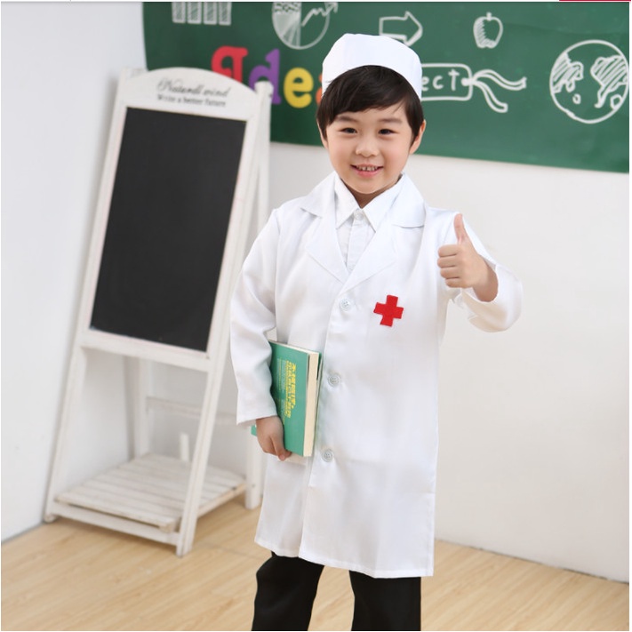 Bộ đồ hóa trang bác sĩ kèm ống nghe cho trẻ em