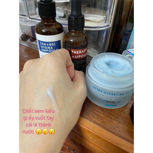Kem dưỡng ẩm khoá bóng Kyunglab Ultra Hydrating Cream phục hồi đa tầng