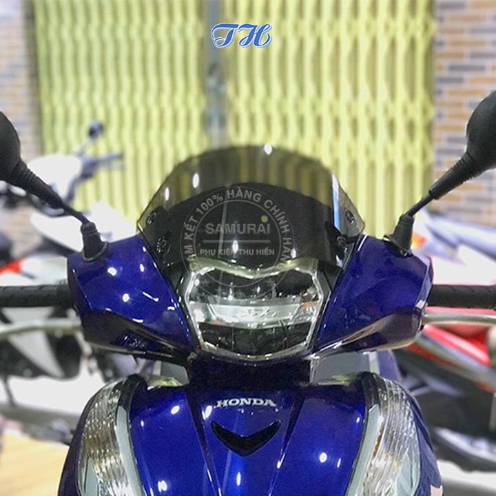 Kính Chắn Gió SH300I Màu Đen Khói chính hãng zhipat