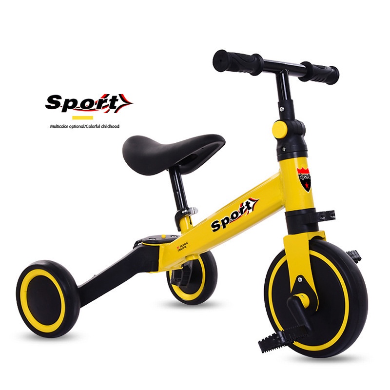 Xe Đạp 3 Bánh, Xe Chòi Chân SPORT 3:1 Cho Bé Từ 1-5 Tuổi.Hàng Chính Hãng.Bảo Hành 1 Năm