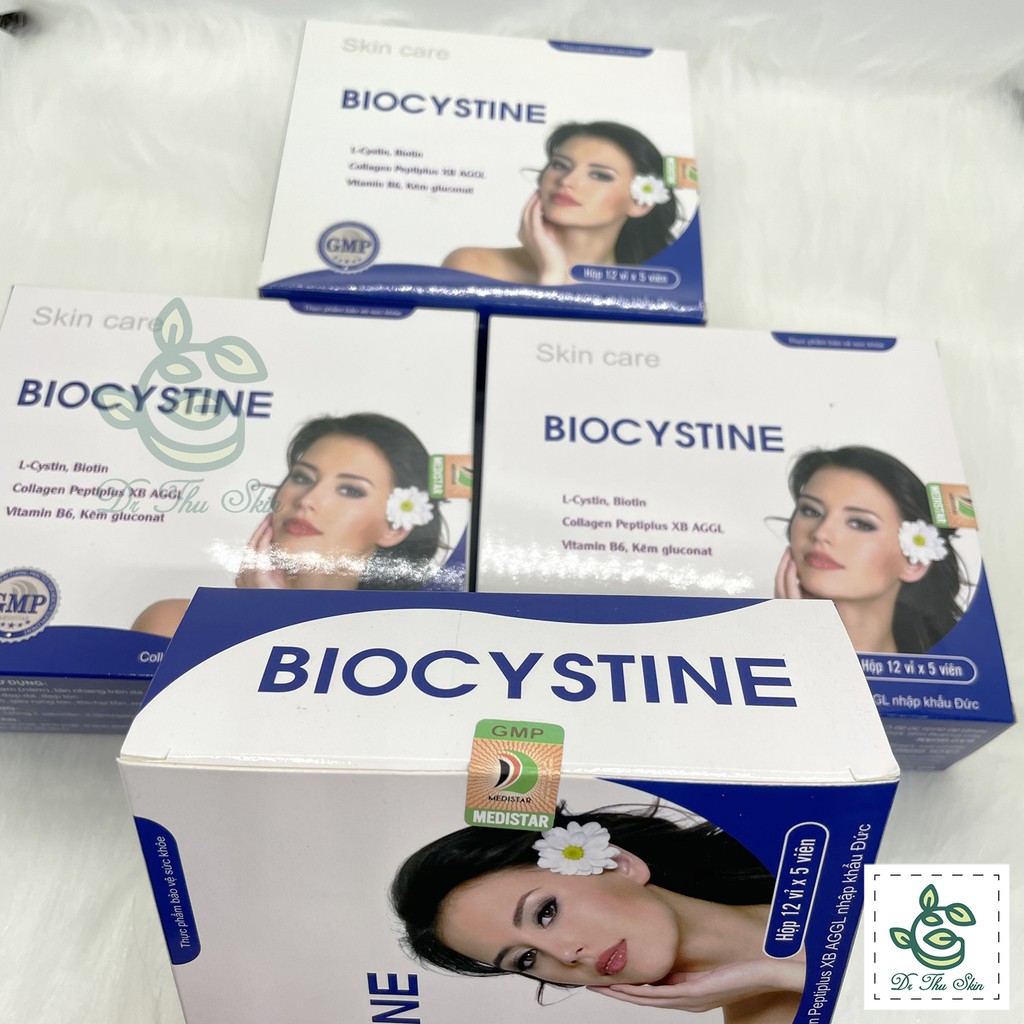 Biocystine Viên Uống Chính Hãng 30 viên -  Viên Uống Đẹp Da, Giúp Tóc Chắc Khỏe