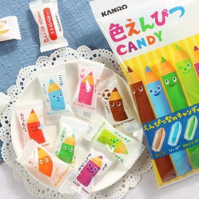 Kẹo bút chì KANRO Nhật