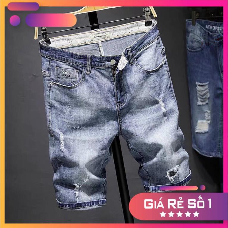 [ ĐẸP HƠN NGƯỜI YÊU CŨ!!! ] quần short jean nam rách , quần sọt jean , cao cấp .