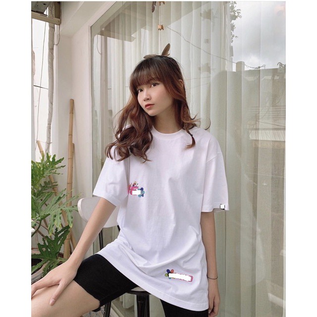 Áo thun unisex swe Cube doodle Nam Nữ Full Tag hãng áo thun tay lỡ nam nữ chất cotton | BigBuy360 - bigbuy360.vn