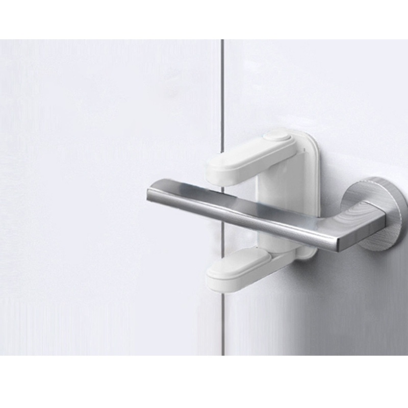 Khóa Tay Nắm Cửa Tự Dính An Toàn Cho Bé