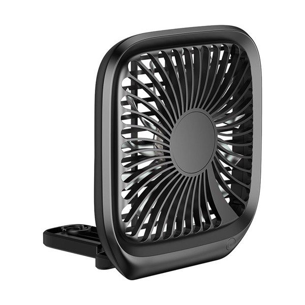 Quạt xếp đa năng gắn lưng ghế trên xe hơi Baseus Foldable Vehicle-mounted Backseat Fan LV507 -Bh 12 tháng