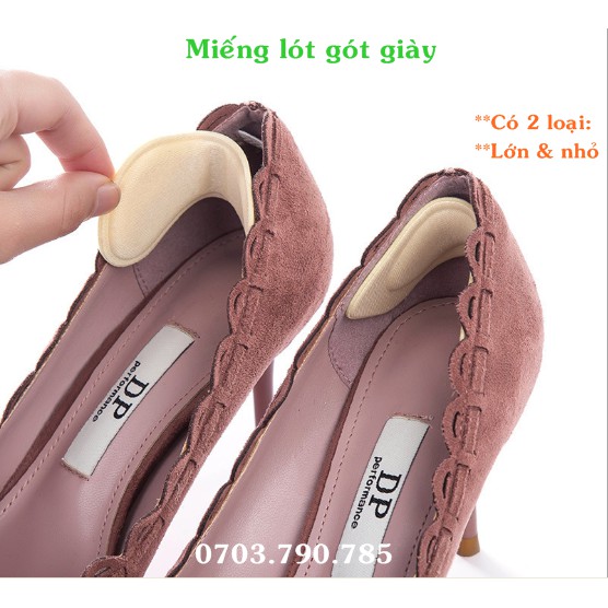 1 Cặp miếng dán lót gót giày êm chân