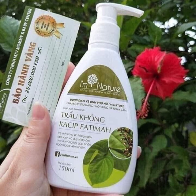 Dung dịch vệ sinh trầu không 150ml