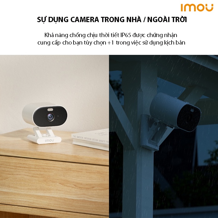 Camera WiFi IPC-C22FP Versa Của IMOU Nhỏ Gọn / 2 chế độ quan sát phát hiện con người, phát hiện chuyển động