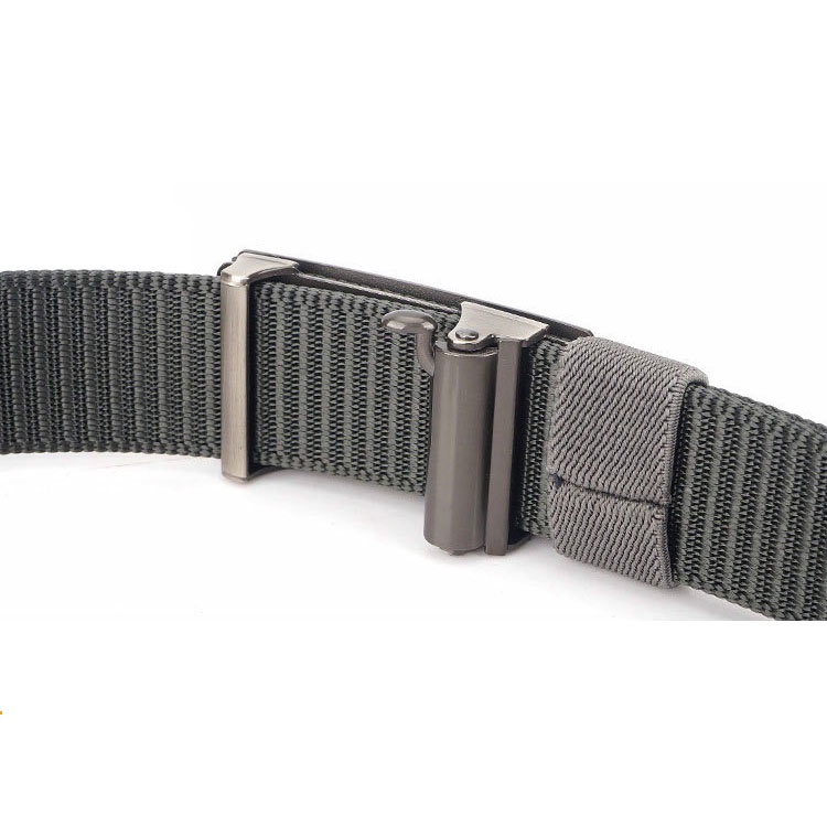 Thắt lưng vải canvas JAMS mặt khoá kim loại tự động nam nữ vải dù nhiều màu basic belt