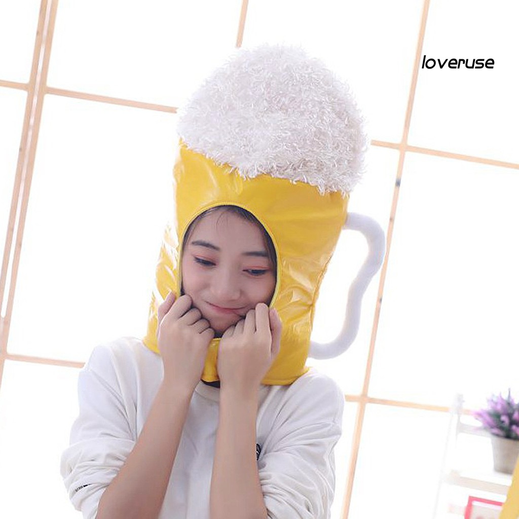 Mũ Trùm Đầu Hình Ly Bia Độc Đáo Vui Nhộn