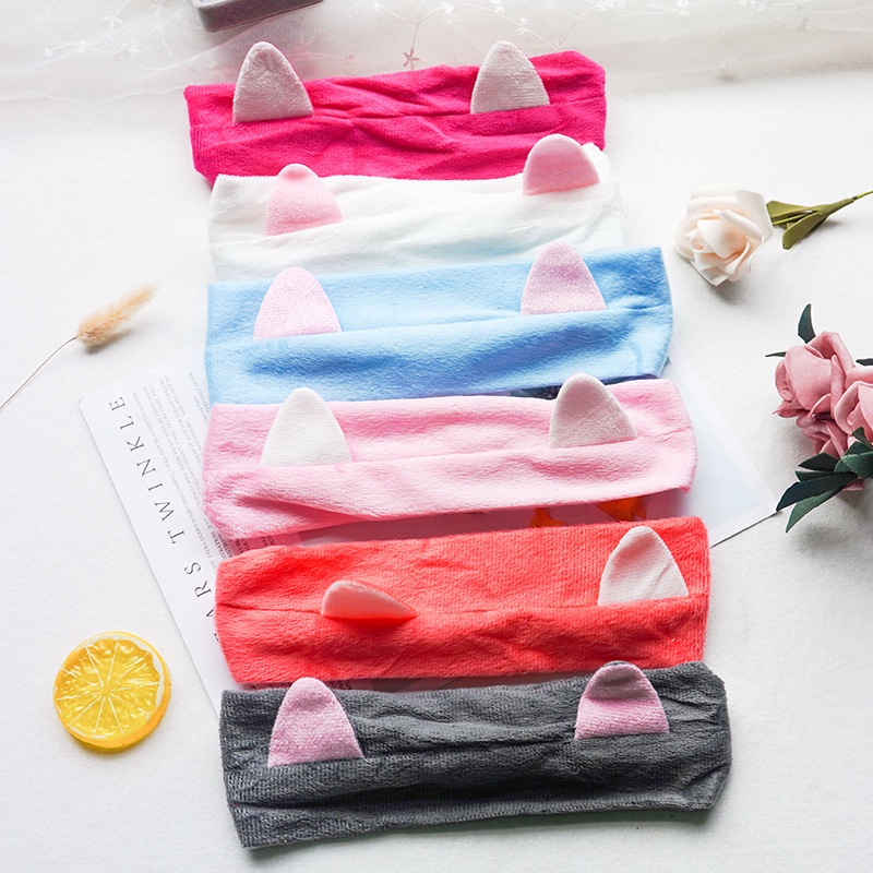 Băng đô kiểu tai mèo xinh xắn