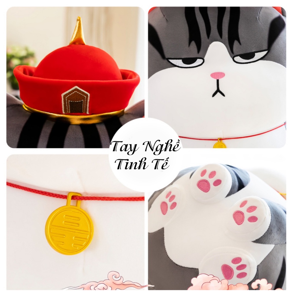 Mèo Bông Thần Tài  Đủ Size 35cm-90cm