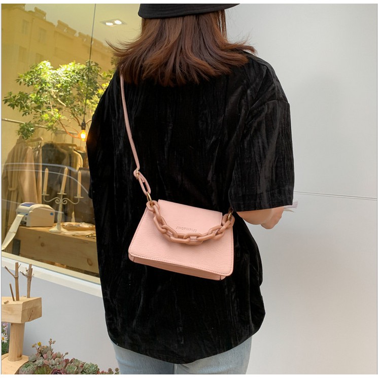 Túi đeo chéo mini bag da trơn hottrend HANAMA 836