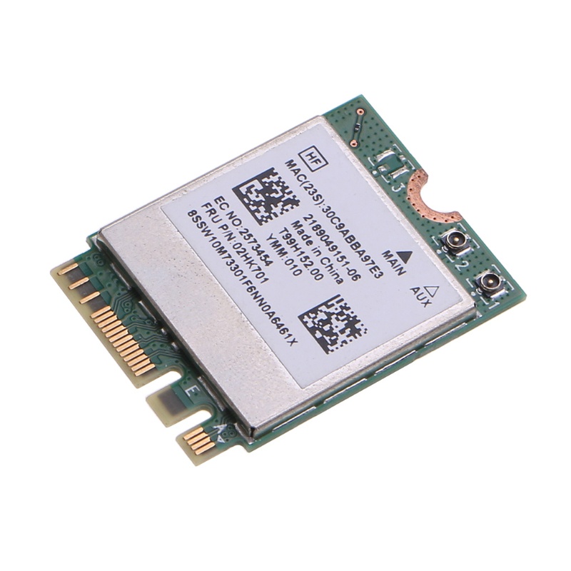 Thẻ Wifi Không Dây E460 E465 E470 E475 E560 E570 AC RTL8822CE Bluetooth5.0 FRU 02Hw703