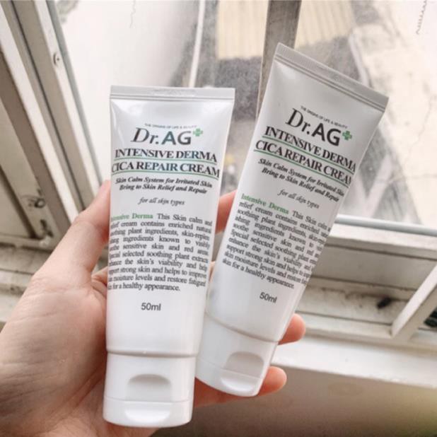 Kem dưỡng chữa da tổn thương Dr.AG+ Intensive Derma Cica Repair Cream