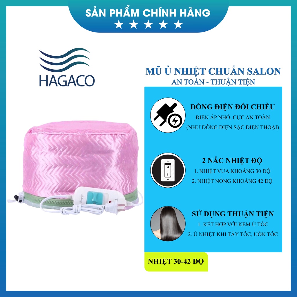 Mũ ủ tóc nhiệt tại nhà, mũ hấp tóc cao cấp chuẩn salon DC12