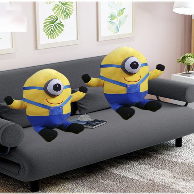 Gấu bông MINION siêu to dùng để làm gối ôm, quà tặng người thương, đồ chơi cho bé hoặc vật trang trí trong nhà