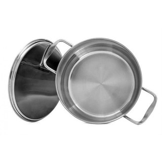 Nồi inox đáy cao cấp 18cm