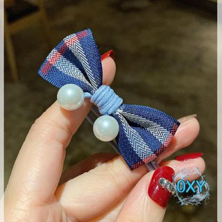 CỘT TÓC NƠ NHIỀU MÀU - dây cột tóc nơ nhỏ xinh C8