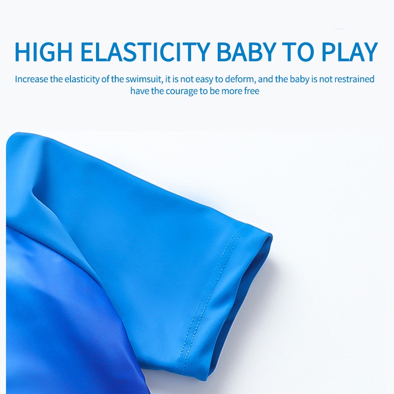 Bộ Đồ Bơi Một Mảnh Cho Bé Trai 3-12 Tuổi AKKU