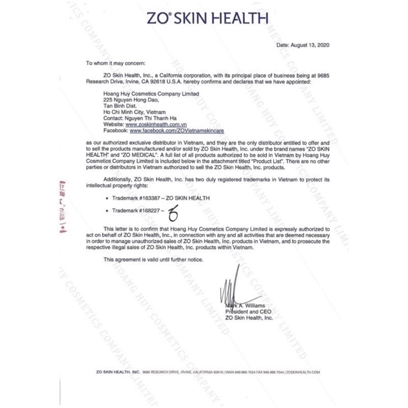 Kem chống lão hóa làm sáng da Retinol ZO SKIN HEALTH 0.25 0.5 1.0 re0.5 re