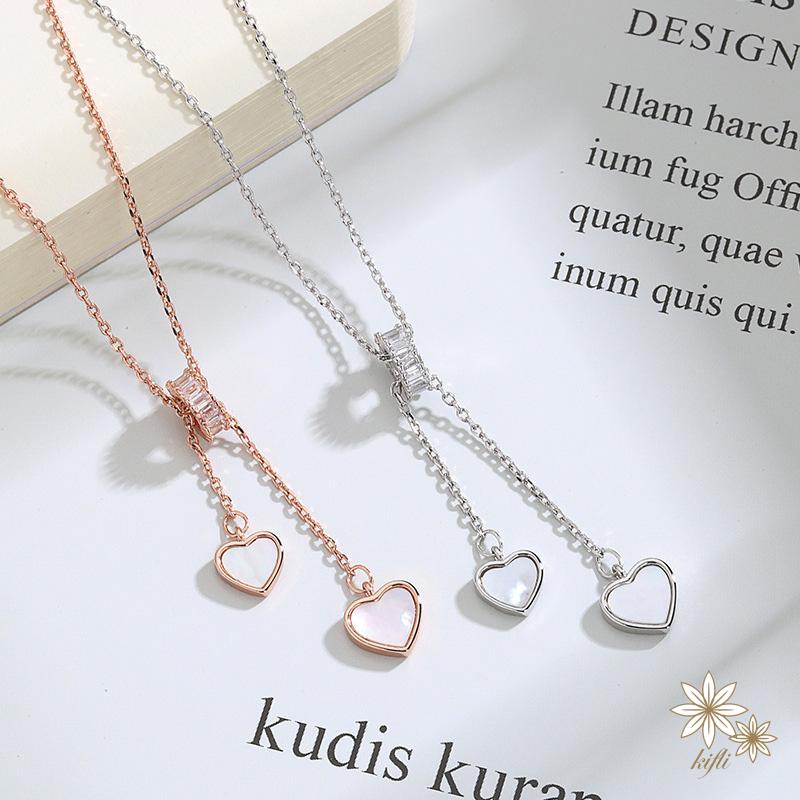 【kifli】Vòng cổ Vỏ Sò Phối Tua Rua Xinh Xắn Thời Trang Mùa Hè Cho Nữ