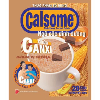 Bột Ngũ Cốc Calsome Vani- Socola 500G