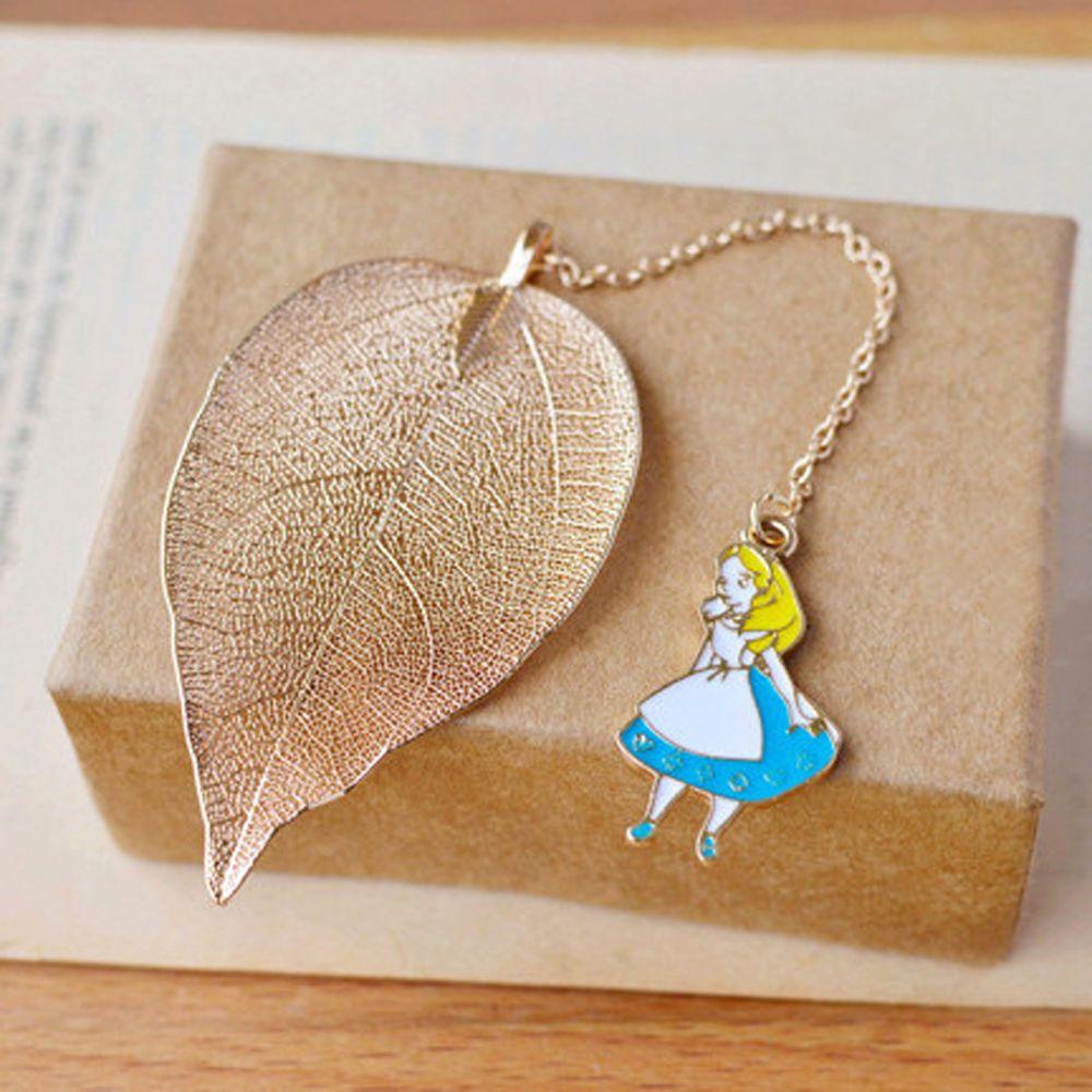 Kẹp Đánh Dấu Trang Sách Bằng Kim Loại Phong Cách Retro