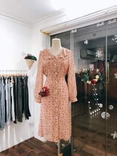 Đầm hoa hồng QC vintage 🌸