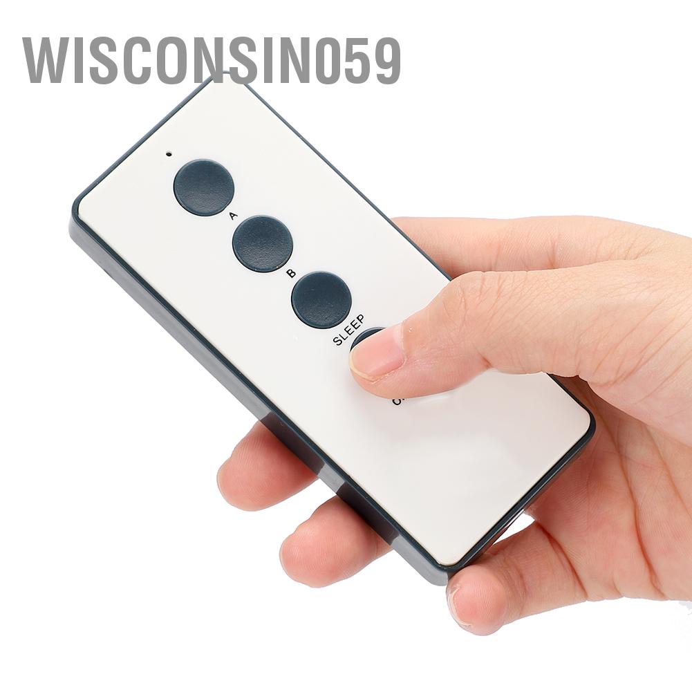 Wisconsin059 220V 2 Way On/Off Digital Smart Wireless Wall Remote Control Switch( )