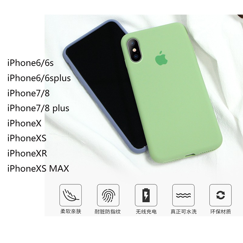 Ốp điện thoại silicon đơn giản cho iphone | BigBuy360 - bigbuy360.vn