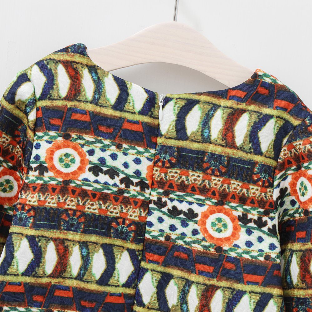 Đầm Sanlutoz Tay Dài Thiết Kế Đơn Giản Cho Bé Gái