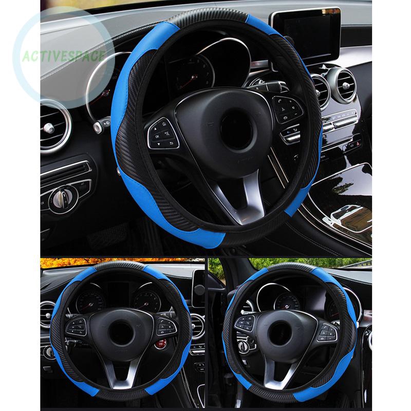 Vỏ bọc vô lăng bằng sợi Carbon cao cấp cho xe ô tô