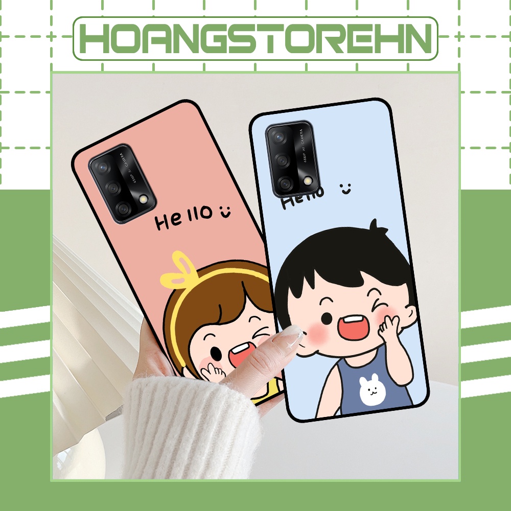 Ốp Oppo A54 / A74 / A95 4G in hình mickey, hổ, kingtiger siêu rẻ T19 - T24