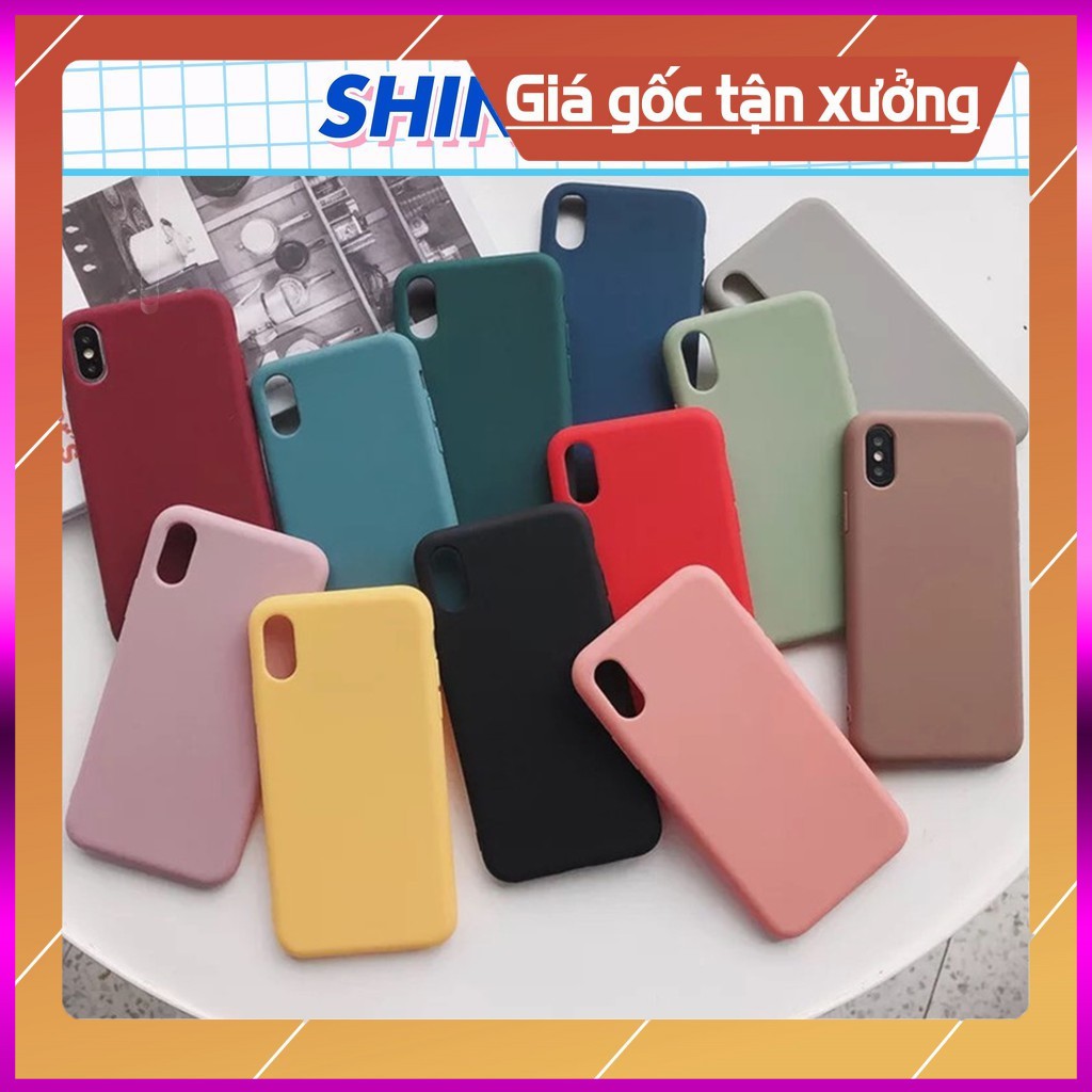 ttdỐp lưng iphone trơn dẻo 8 màu 5/5s/6/6plus/6s/6splus/7/7plus/8/8plus/x/xr/xs/11/12/pro/max/plus/promaxstd