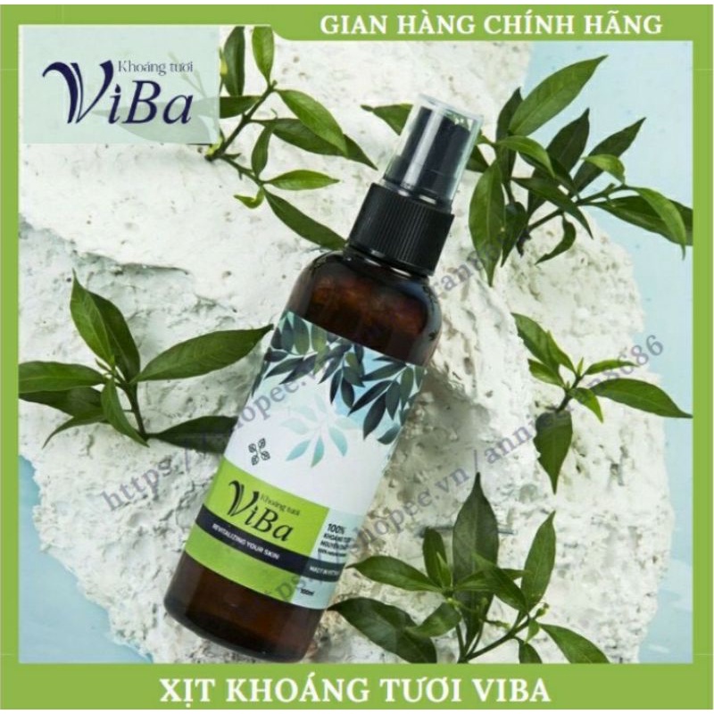Xịt khoáng VIBA 100ML, khoáng tươi, cấp ẩm, khóa trang điểm- XUANYEN.SHOP | BigBuy360 - bigbuy360.vn