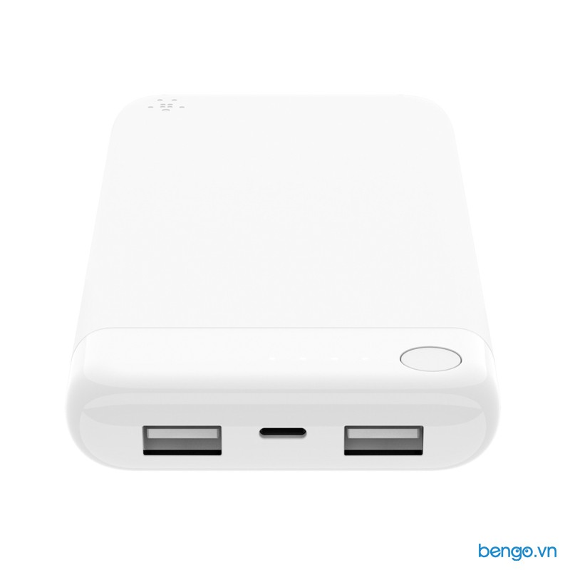 [Mã SKAMA07 giảm 8% đơn 250k]Pin sạc dự phòng 10000mAh Belkin BOOST↑CHARGE™ Power Input Lightning - F7U046BT