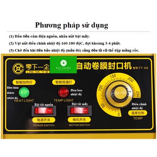 Máy dập cuộn màng tự động- TT-D3