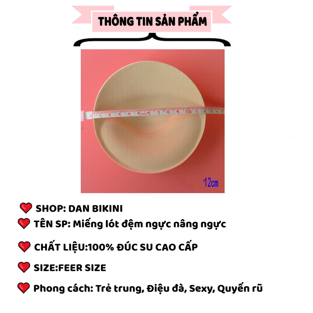 Miếng lót đệm ngực nâng ngực nữ nâng vòng 1 sexy quyến rũ