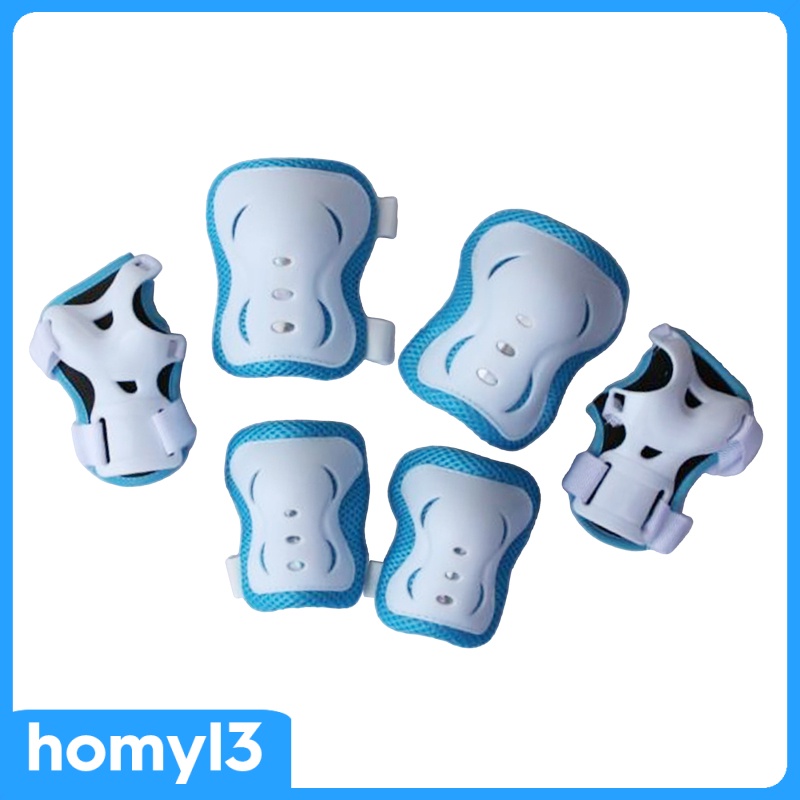 Bộ Đai Quấn Bảo Vệ Đầu Gối Và Khuỷu Tay 6 Trong 1 Cho Bé Khi Đi Xe Đạp / Trượt Ván