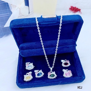 Dây chuyền mặt hello kitty cho bé gái - chuẩn bạc ta