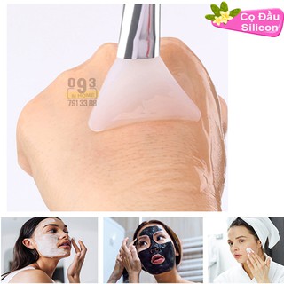 Combo 2 Cọ Quét Mặt Nạ, Cọ Silicon, Cọ Lông