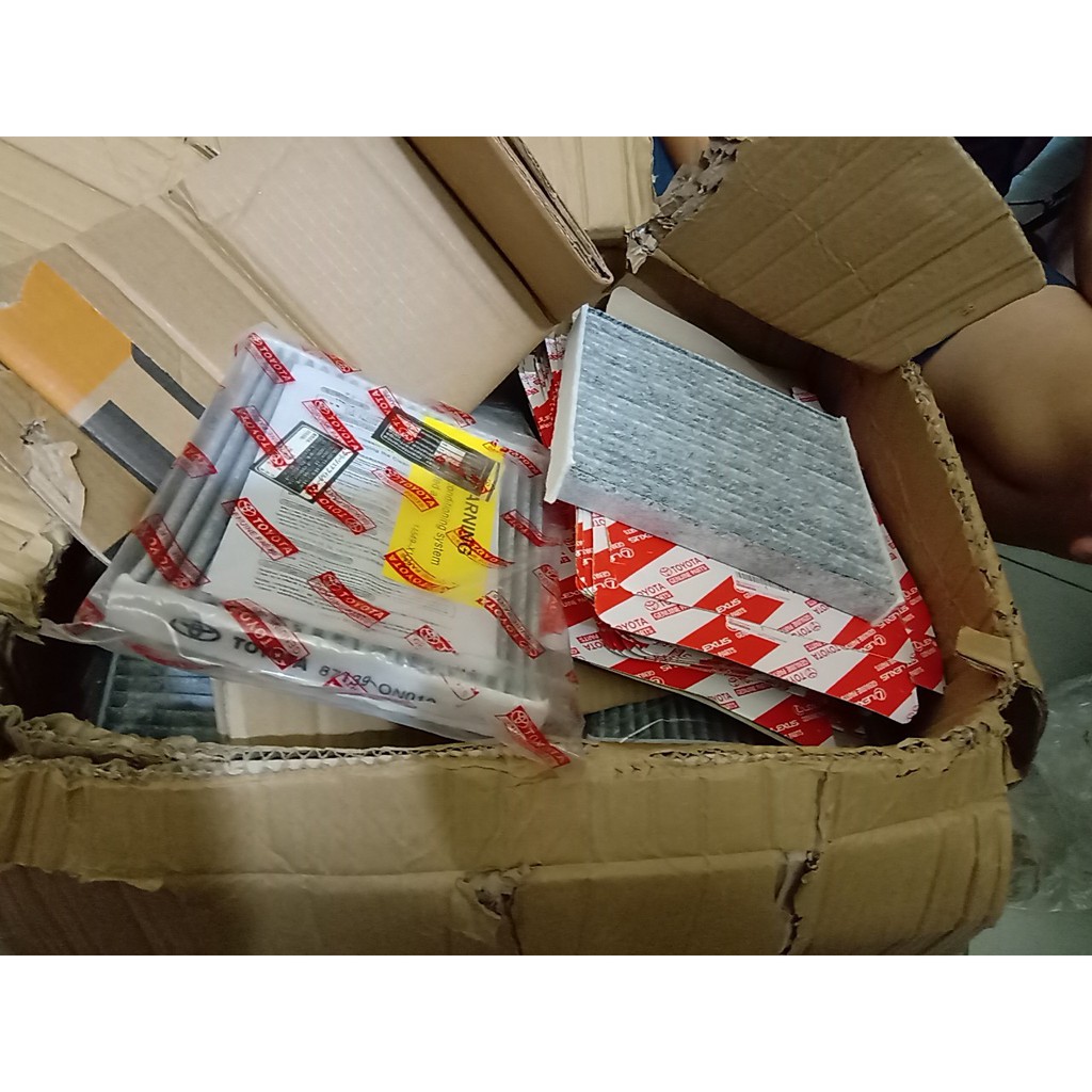 Lọc gió điều hoà ô tô than hoạt tính dòng Toyota 87139-0N010